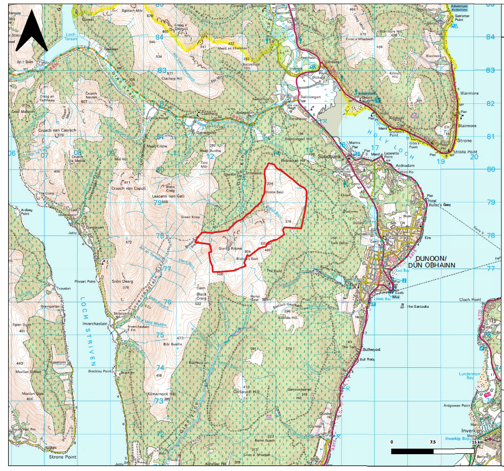 Giant's Burn location plan